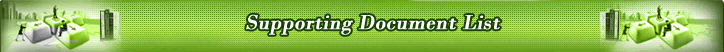 Supporting Document List